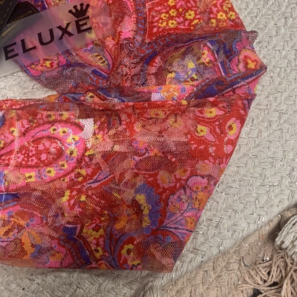 Free people look from London fingerless lace gloves one size new with tags